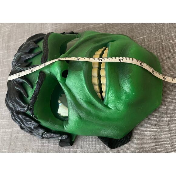 Marvel Incredible Hulk Power Glow Hasbro Mask Eyes Light Up 2008 - Picture 14 of 14